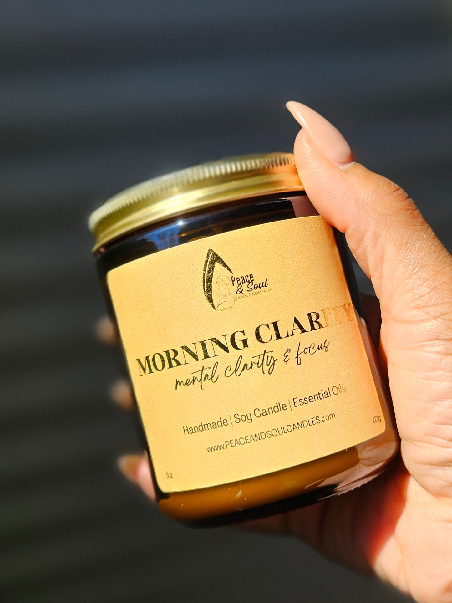 Morning Clarity - Citrus & Mint Scented Candle