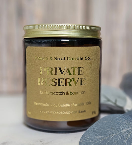 Private Reserve - Fall's "Top Shelf" Candle