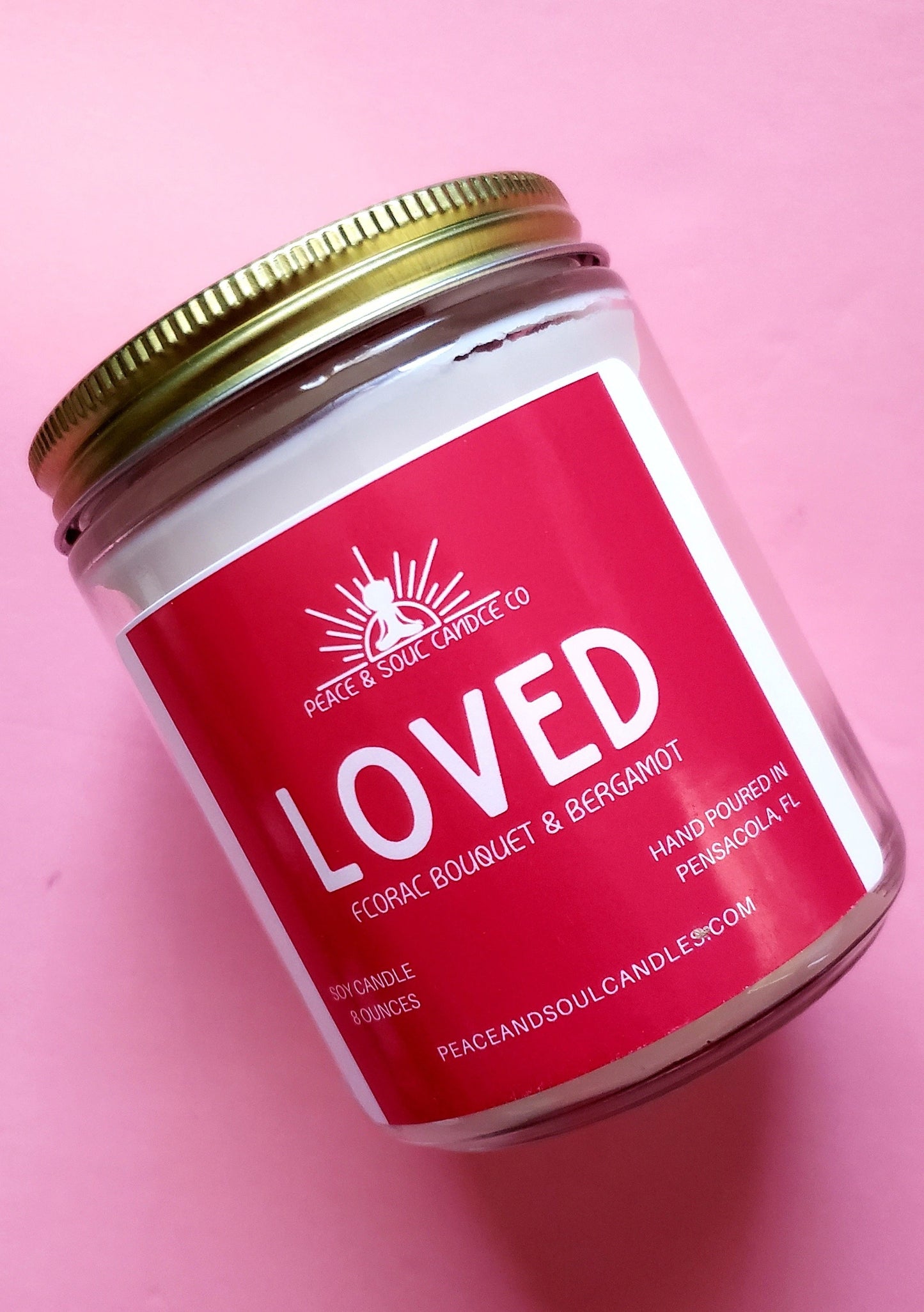 LOVED Candle