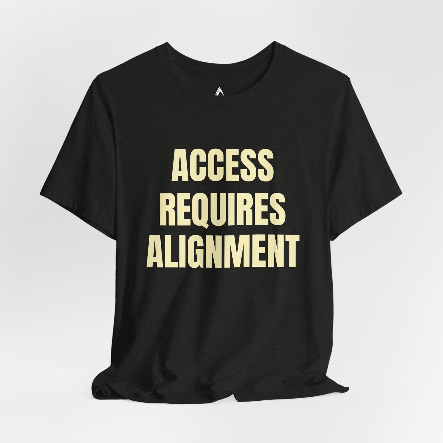 ACCESS REQUIRES ALIGNMENT Tee | Bold Statement Shirt, Graphic Tee