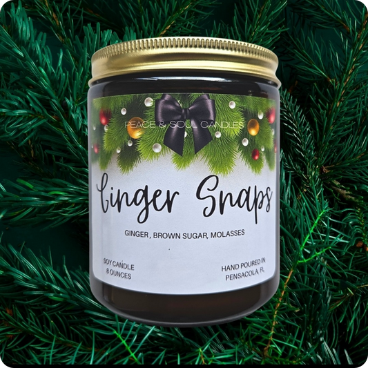 Ginger Snaps Candle