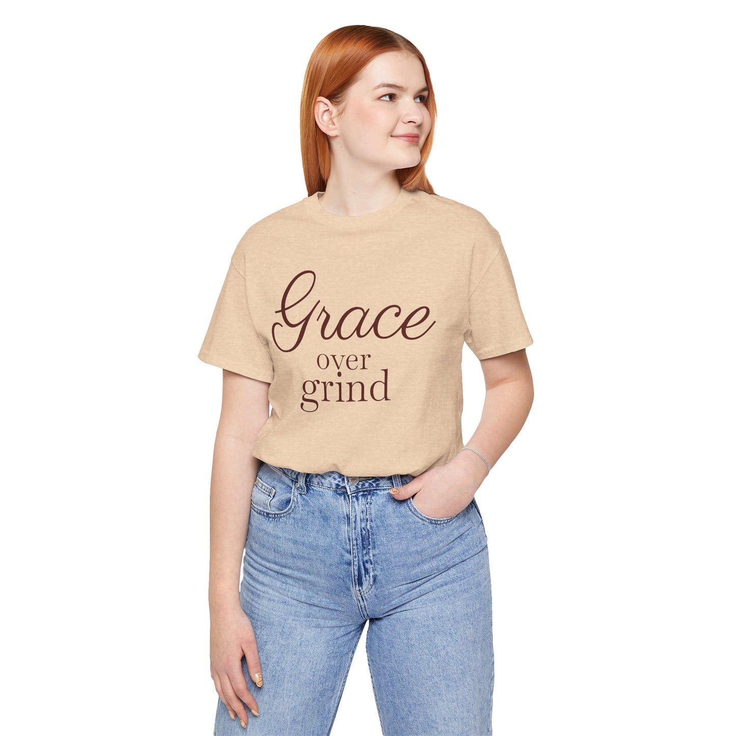 Grace Over Grind tee | Inspirational faith shirt