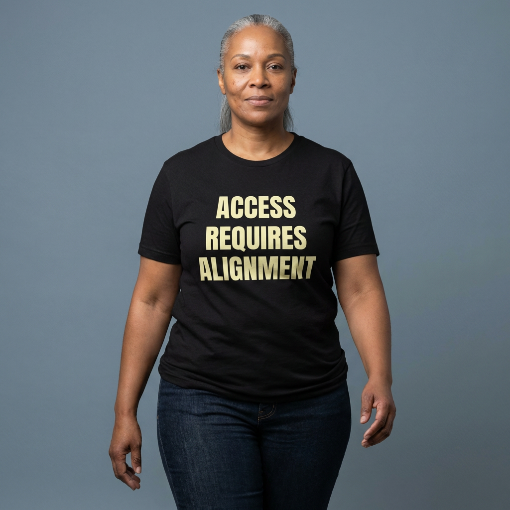 ACCESS REQUIRES ALIGNMENT Tee | Bold Statement Shirt, Graphic Tee