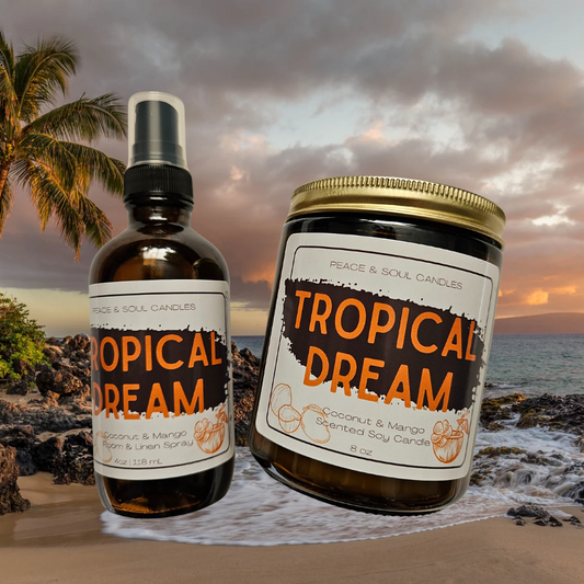 Tropical Dream Candle & Room & Linen Spray