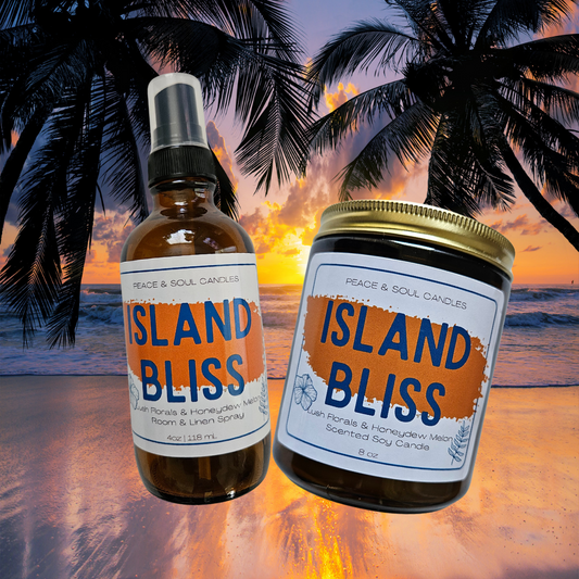 Island Bliss Candle & Room & Linen Spray