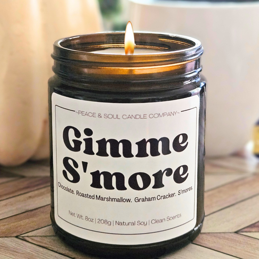 Gimme S'more S'more Scented 8oz Soy Candle