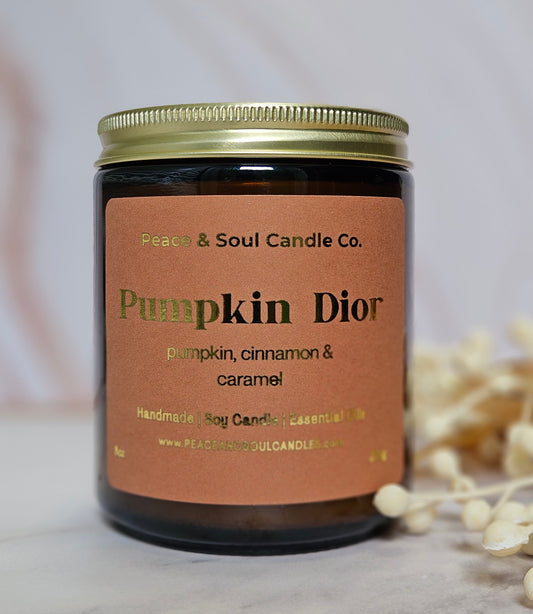 Pumpkin Dior - The Bougie Pumpkin Spice Candle