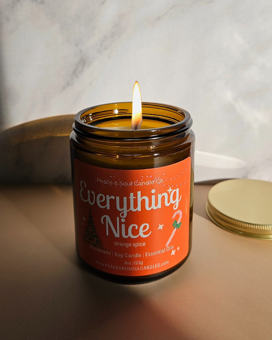 EVERYTHING NICE CANDLE, 8OZ